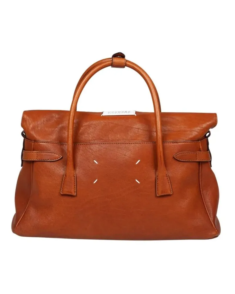 Maison Margiela Shopper & Totes 5Ac Handbag In Vintage Cognac Leather rot Rot