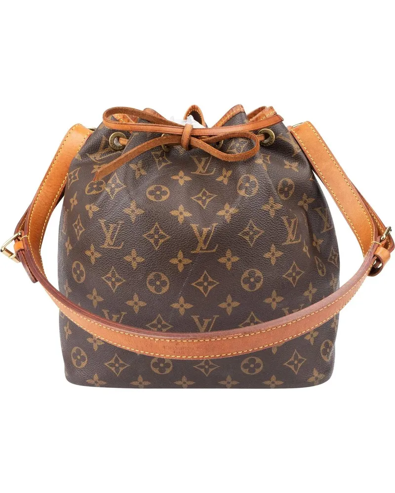 Louis Vuitton Crossbody Bags  Canvas Monogram Sac Noe Petit Should braun Braun