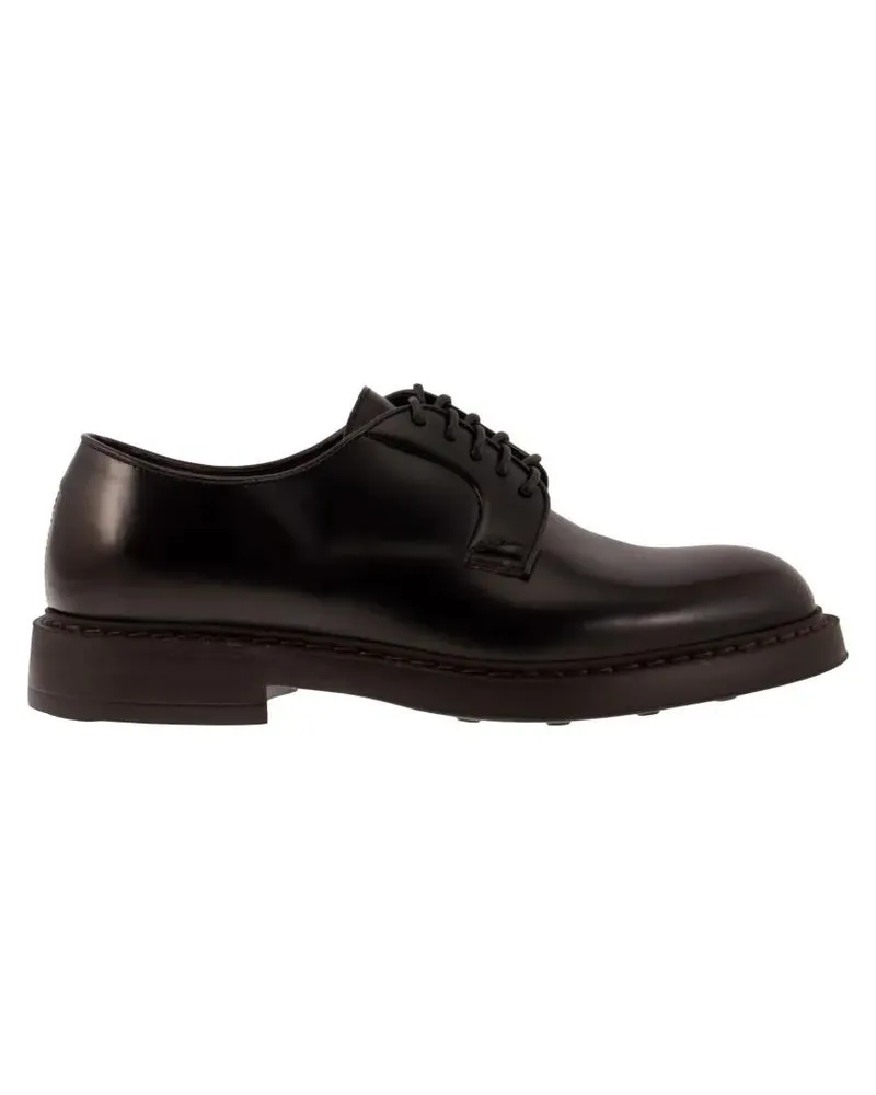 Doucal´s Leather Derby Lace-Up braun Braun