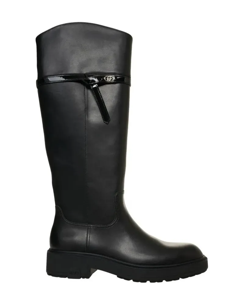 Liu Jo Stiefel Smooth Leather Boots schwarz Schwarz