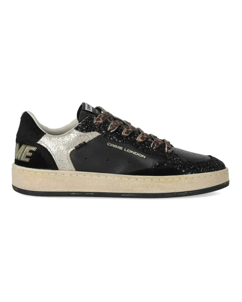 Crime Low-Top Sneaker Sk8 Deluxe Black Sneaker schwarz Schwarz