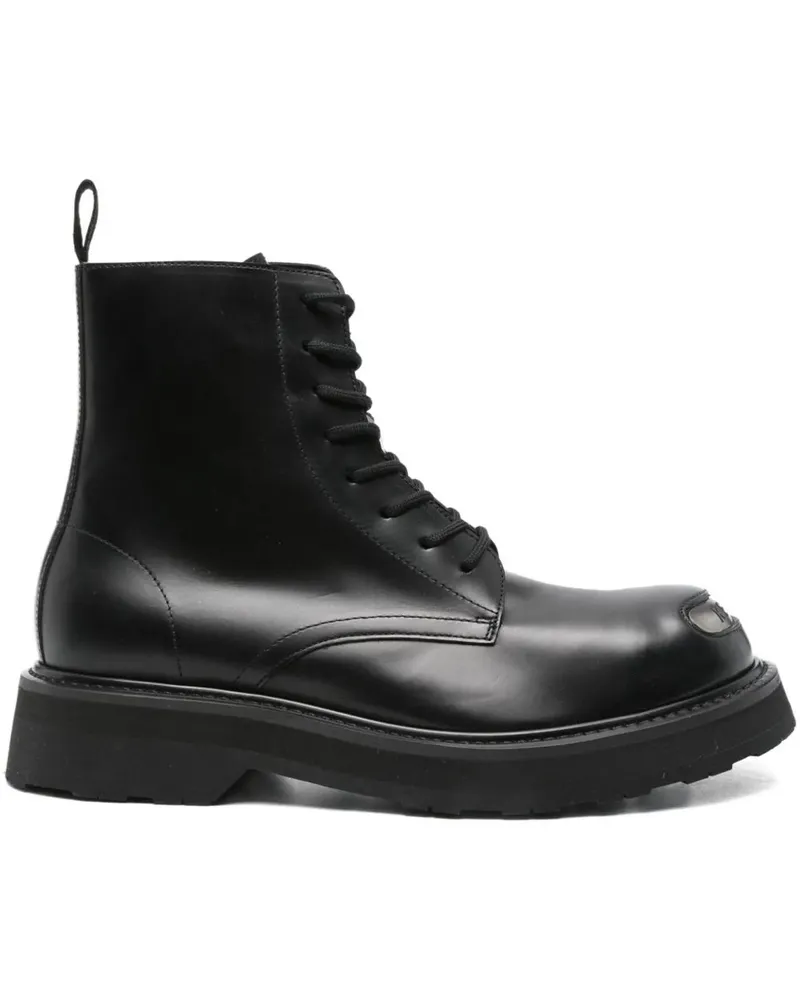 Kenzo Stiefel Boots Black schwarz Schwarz