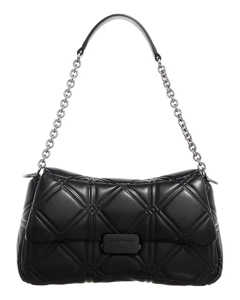 Emporio Armani Crossbody Bags Camera Case Con Catena Simil Nappa Goffrata - Came schwarz Schwarz