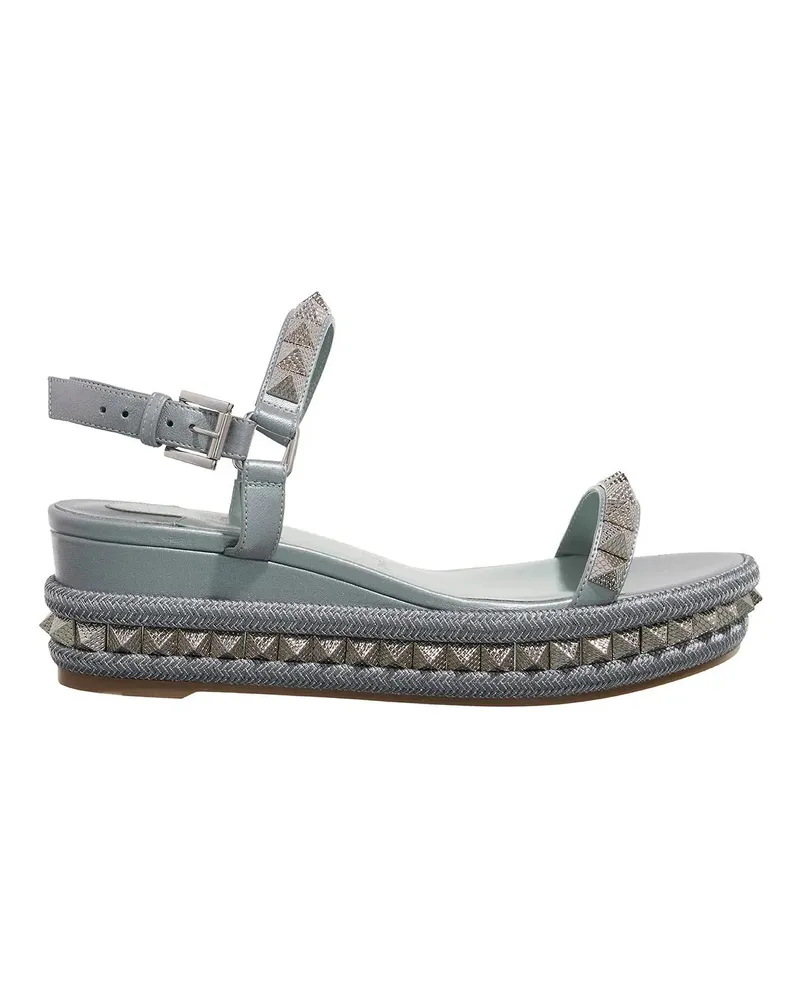 Christian Louboutin Sandalen Pyrackou Espadrilles 60mm grün Grün