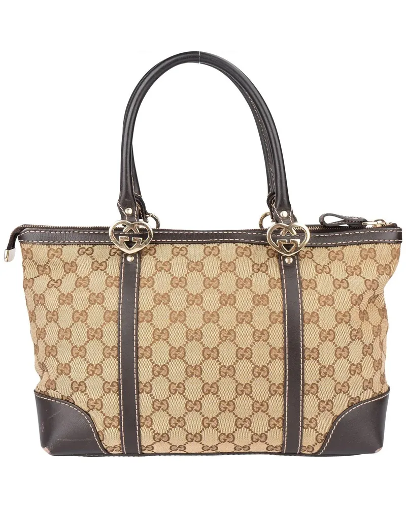 Gucci Crossbody Bags  GG Monogram Twin Heart Handbag bunt Bunt