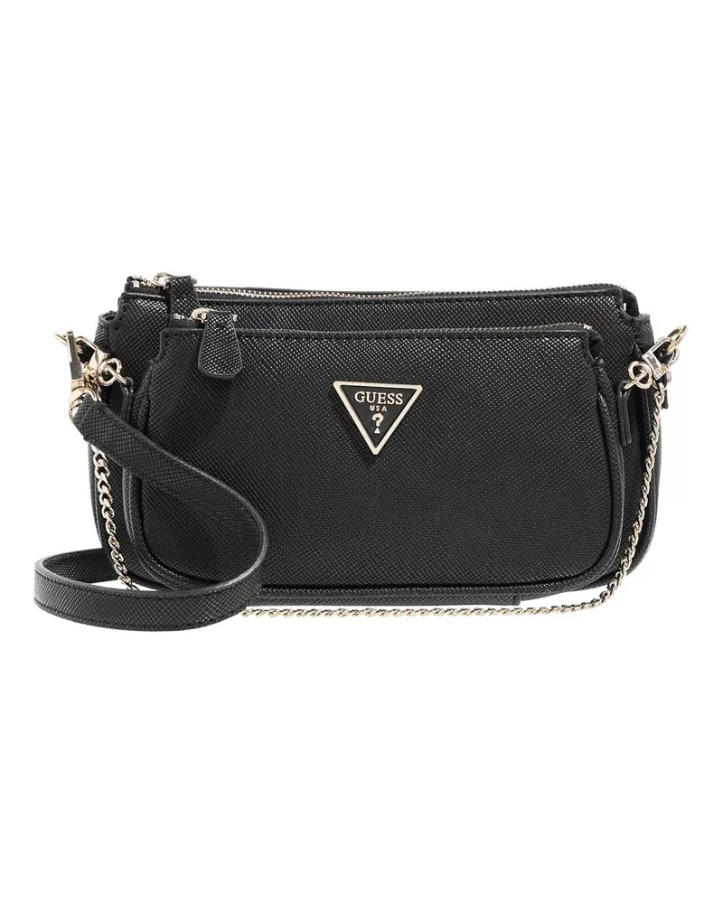 Guess Crossbody Bags Noelle Dbl Pouch Crossbody schwarz Schwarz