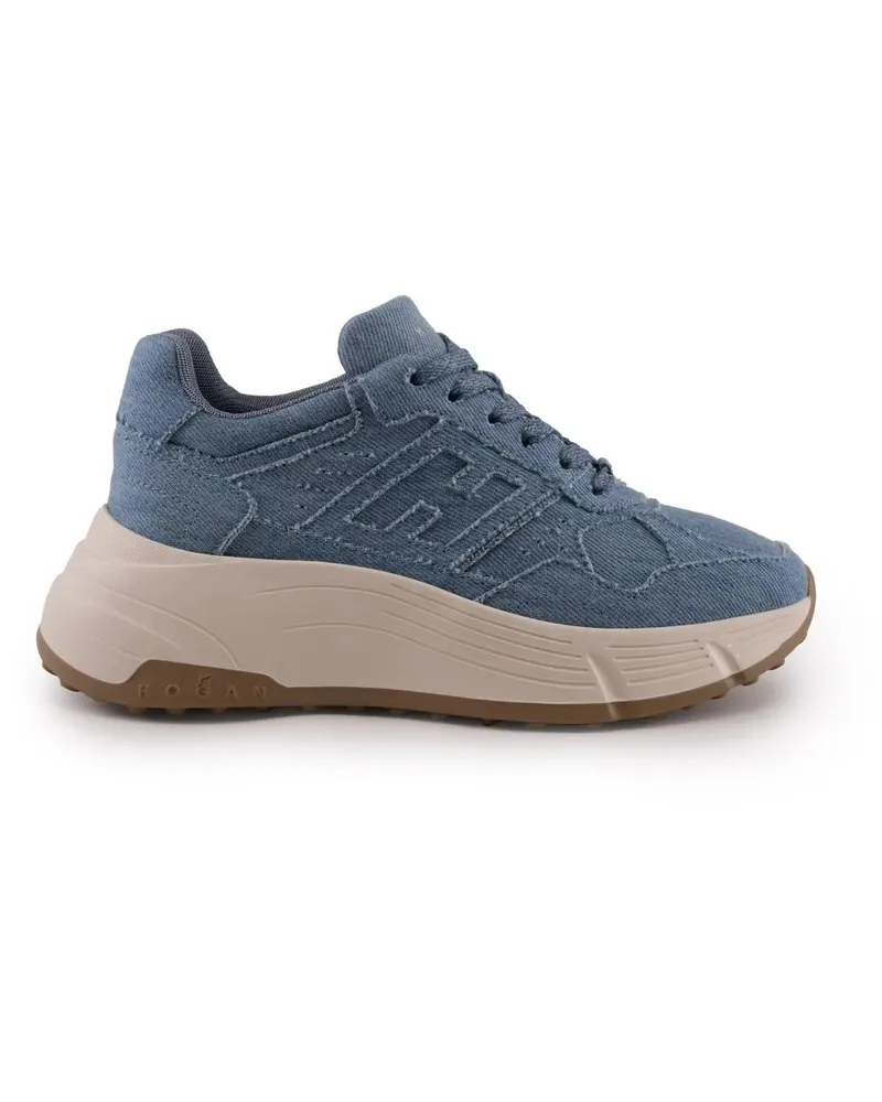 Hogan Low-Top Sneaker Sneakers Denim blau Blau
