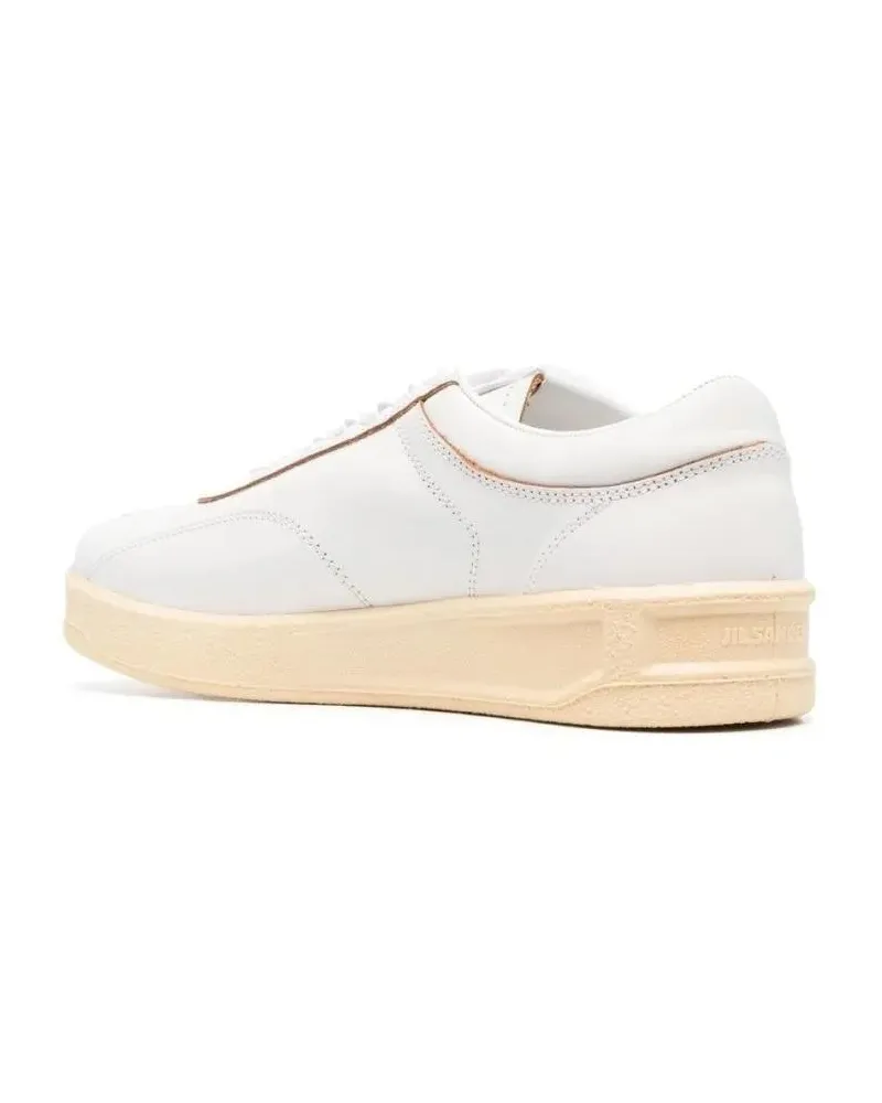 Jil Sander Low-Top Sneaker Cupsole Low Top Sneakers weiß Weiß
