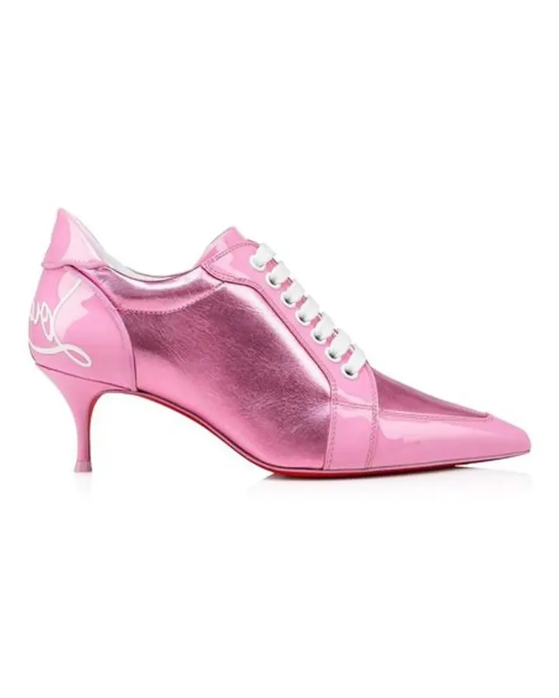 Christian Louboutin Hohe Schuhe Leather Pumps pink Rosa