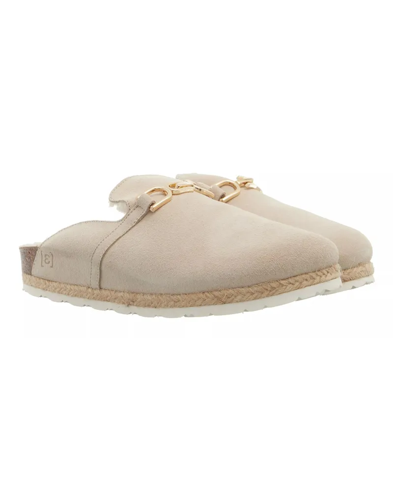 Espadrij Slipper & Pantoletten Cloq Velour Chain beige Beige