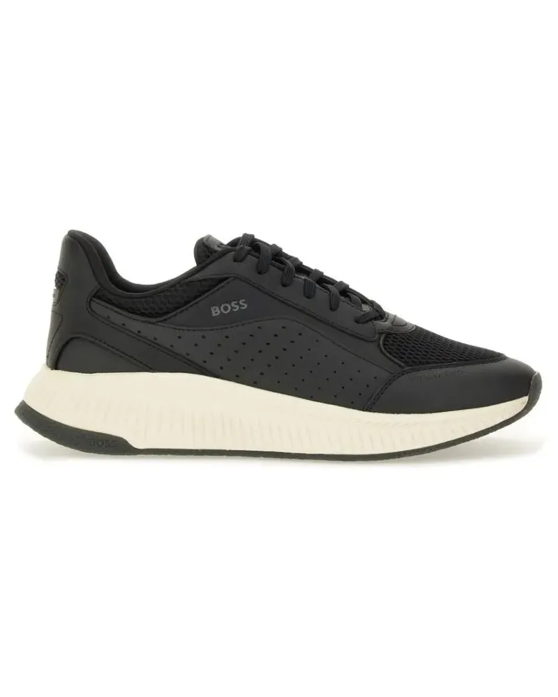 HUGO BOSS Low-Top Sneaker "Ttnm Evo" Sneaker schwarz Schwarz