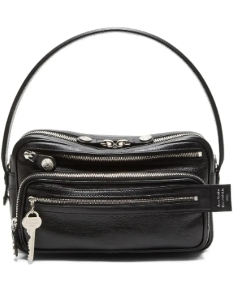 Acne Studios Businesstaschen & Reisegepäck Leather Bag Black schwarz Schwarz