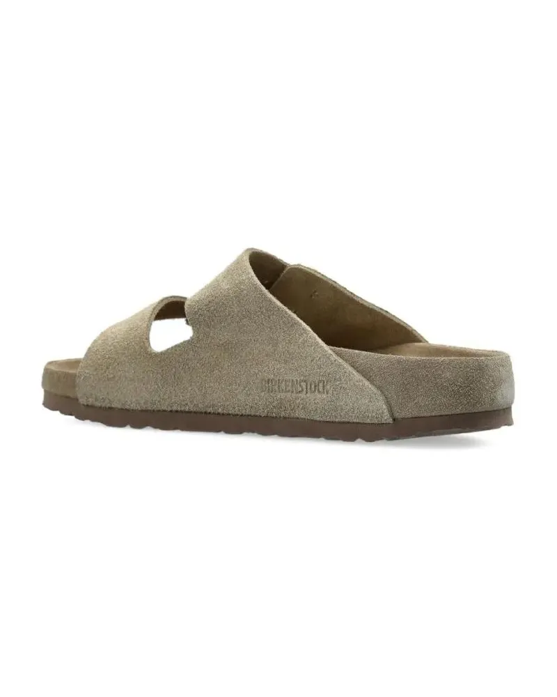 Birkenstock Sandalen Beige Suede Sandals With Adjustable Straps braun Braun