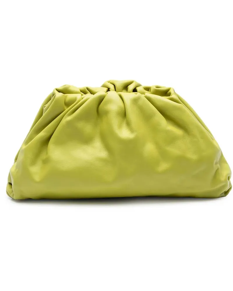 Bottega Veneta Clutches Lambskin The Pouch gelb Gelb