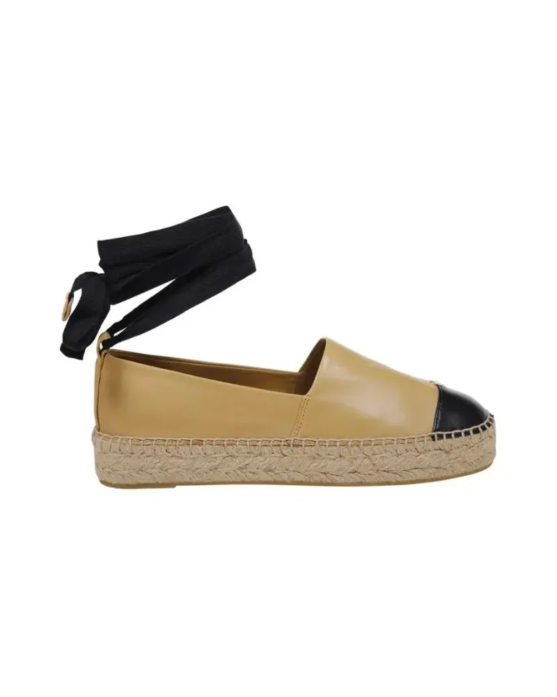 Tory Burch Cap-Toe Espadrille braun Braun