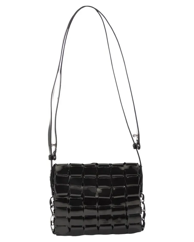 Dragon Diffusion Hobo Bags Link Pochette - Woven Leather Bag schwarz Schwarz