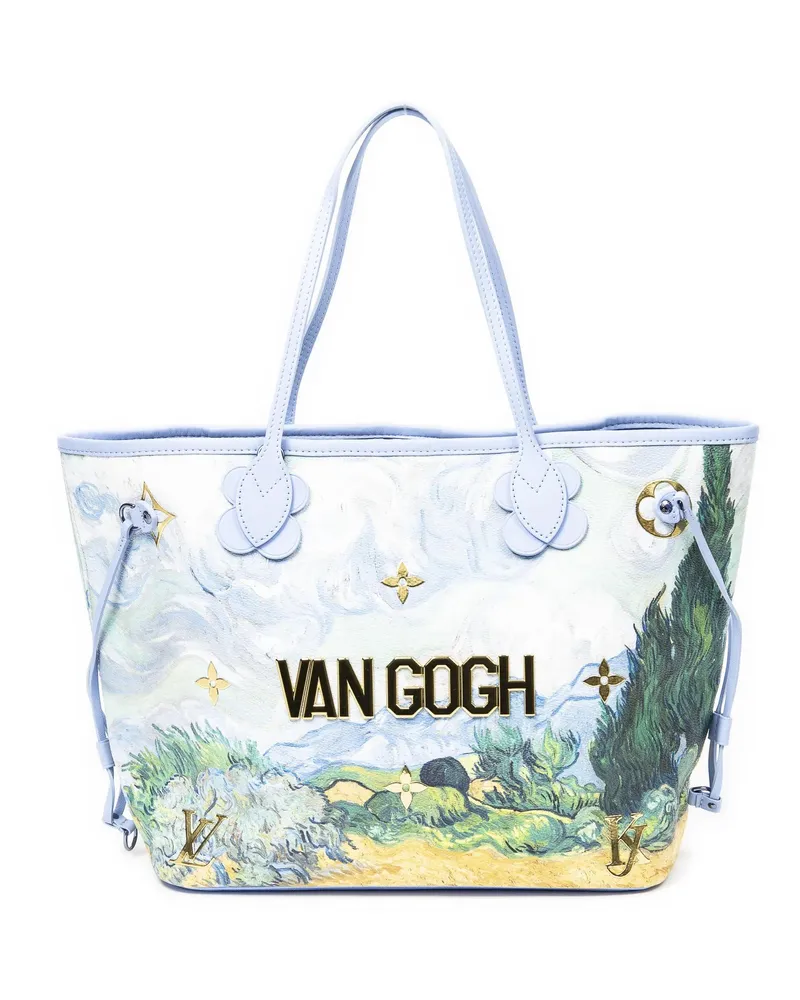 Louis Vuitton Crossbody Bags Ltd. Ed. Jeff Koons Masters Collection Van Gogh Ne lila Lila