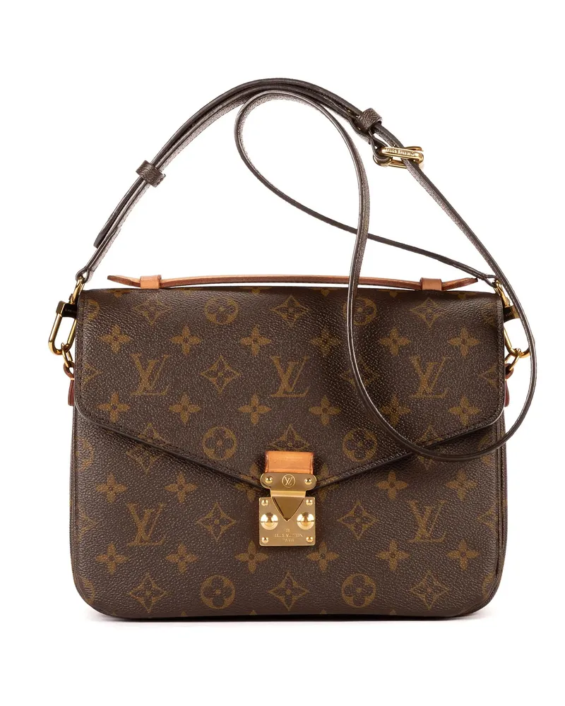 Louis Vuitton Crossbody Bags Pochette Metis MM braun Braun