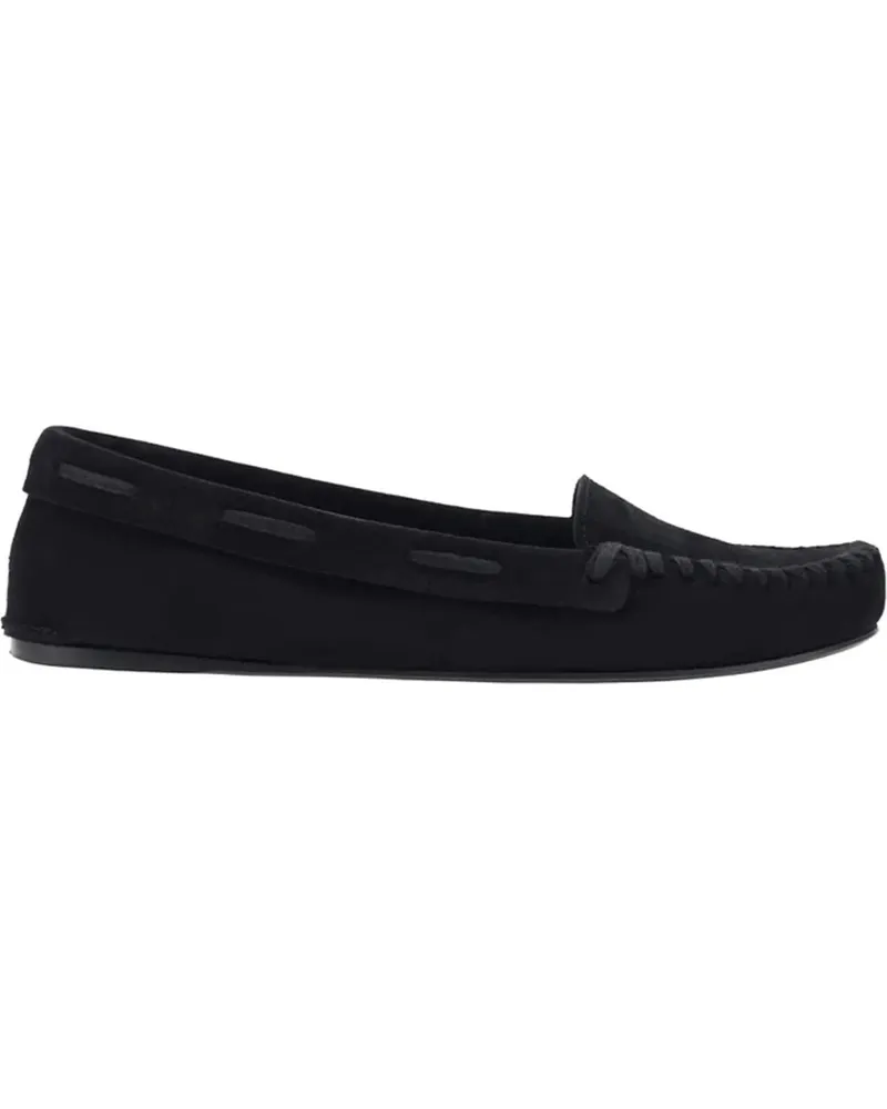 The Row Mabel Leather Loafers schwarz Schwarz