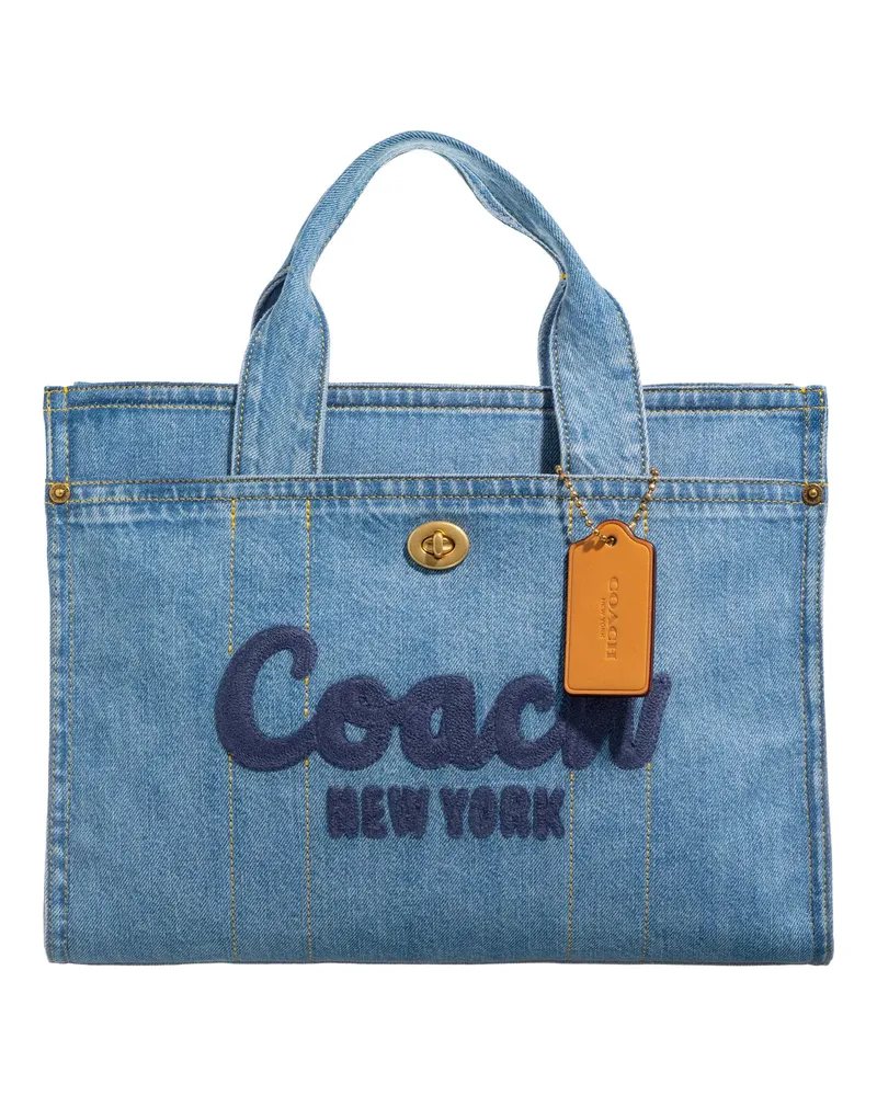Coach Shopper & Totes Denim Cargo Tote blau Blau
