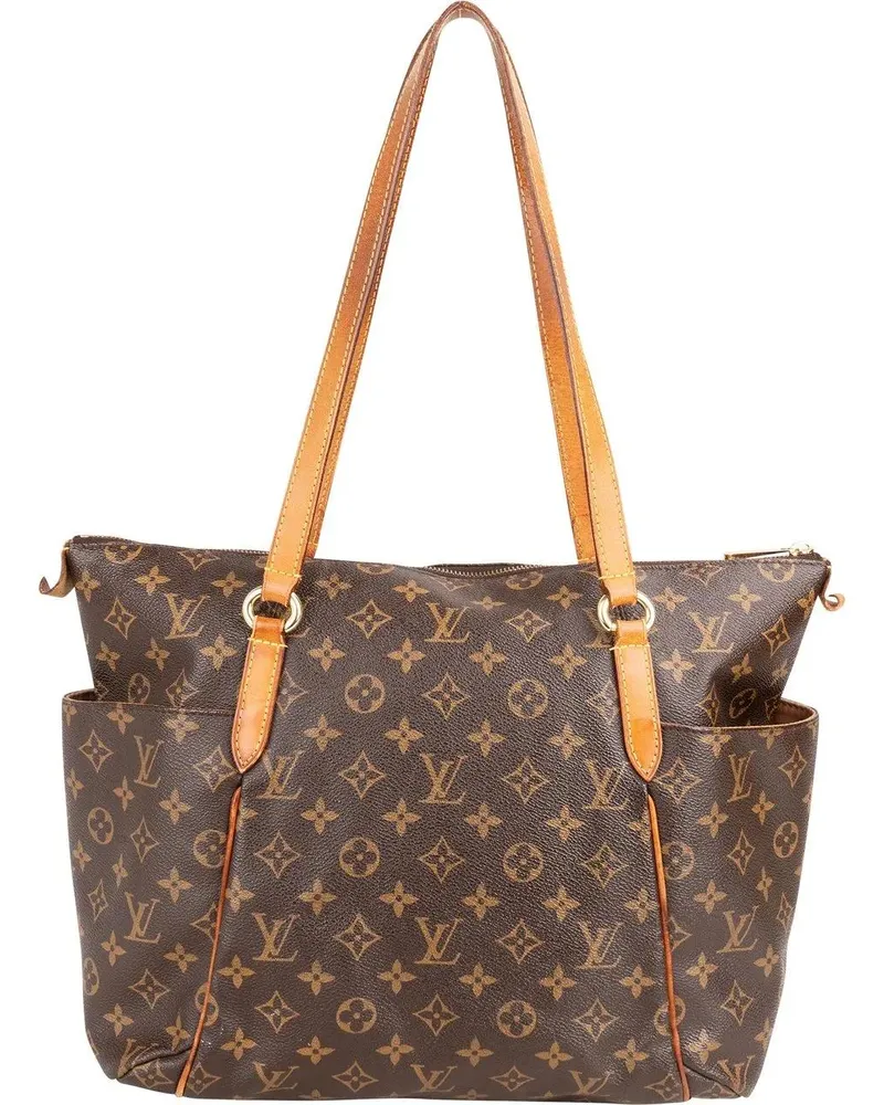 Louis Vuitton Crossbody Bags  Canvas Monogram Totally GM Shoulder braun Braun