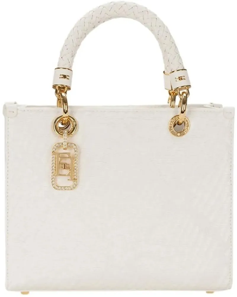 Elisabetta Franchi Crossbody Bags Bags Ivory weiß Weiß