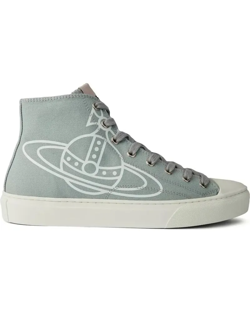 Vivienne Westwood Low-Top Sneaker Plimsoll Logo High-Top Sneakers grau Grau