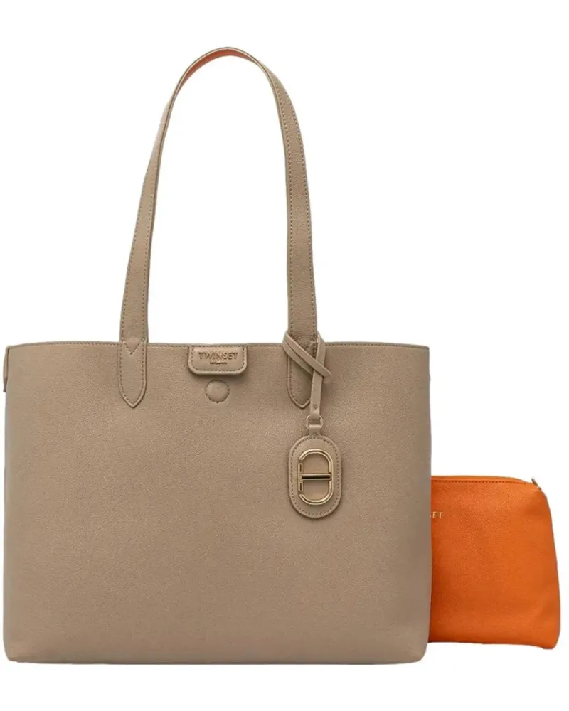 Twin-Set Shopper & Totes Everywhere Tote Bag beige Beige
