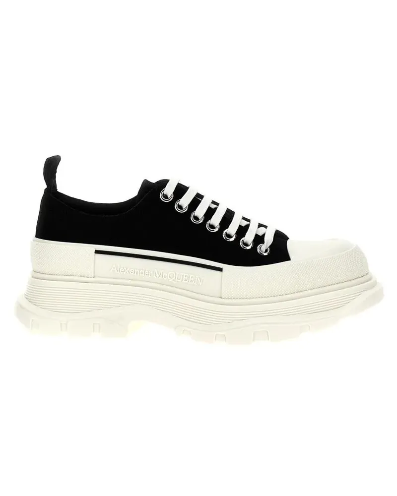 Alexander McQueen Low-Top Sneaker 'Canvas Sack' Sneakers schwarz Schwarz