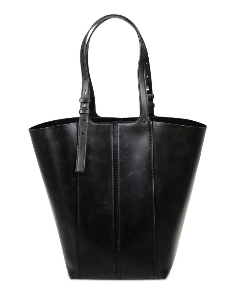 Golden Goose Shopper & Totes Structured Black Shopper Bag In /Calf Leather schwarz Schwarz
