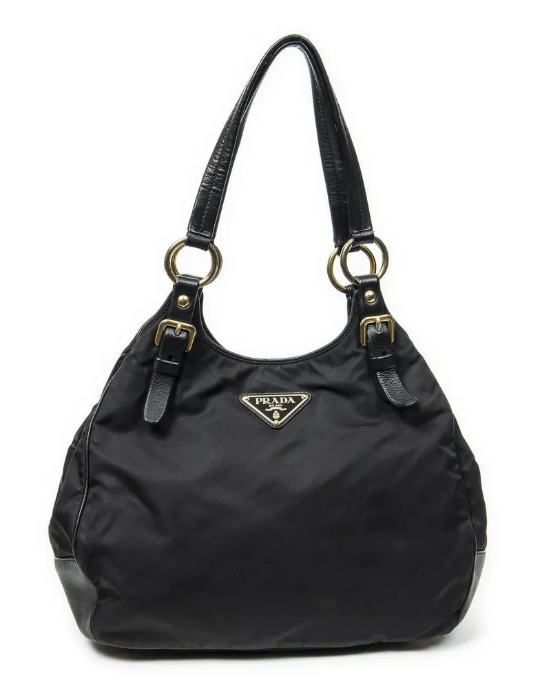 Prada Crossbody Bags Open Tote schwarz Schwarz