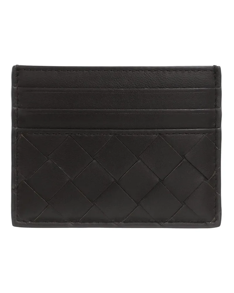 Bottega Veneta Portemonnaie Credit Card Case Nappa braun Braun