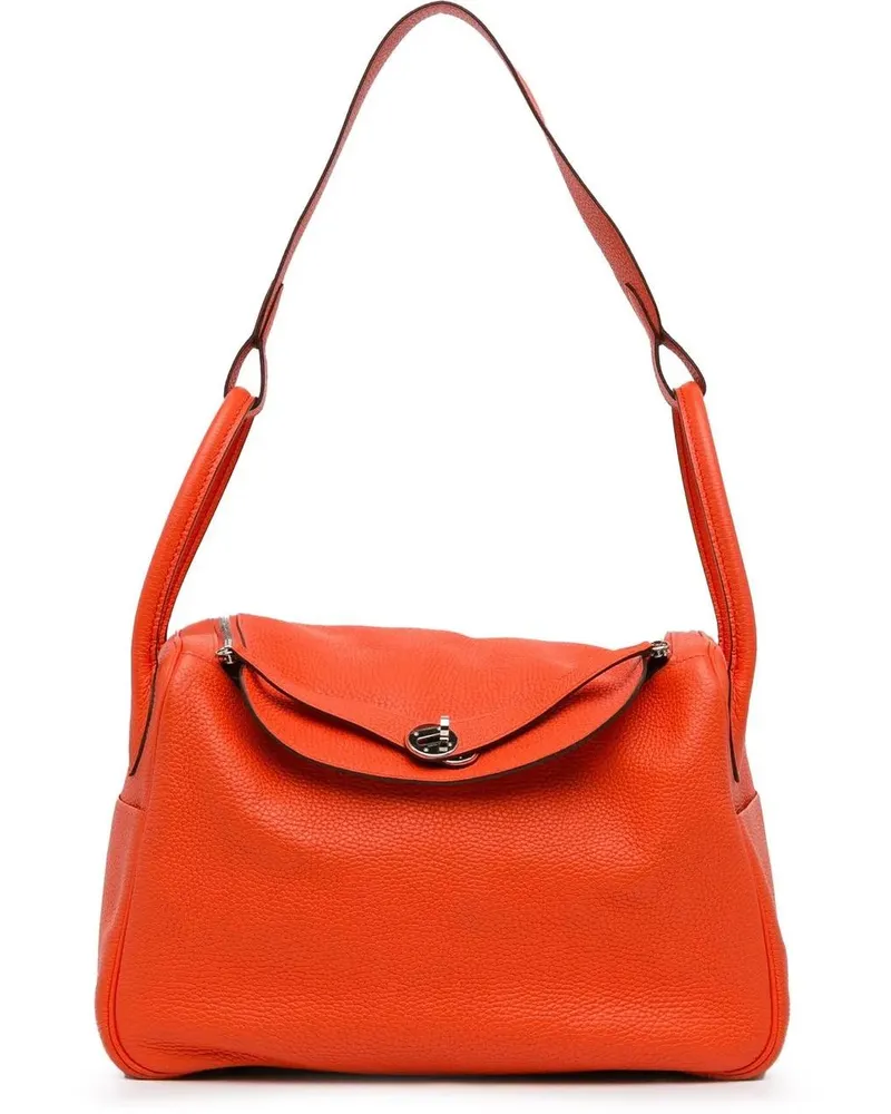 Hermès Hobo Bags 2015 Clemence Lindy 34 orange Orange