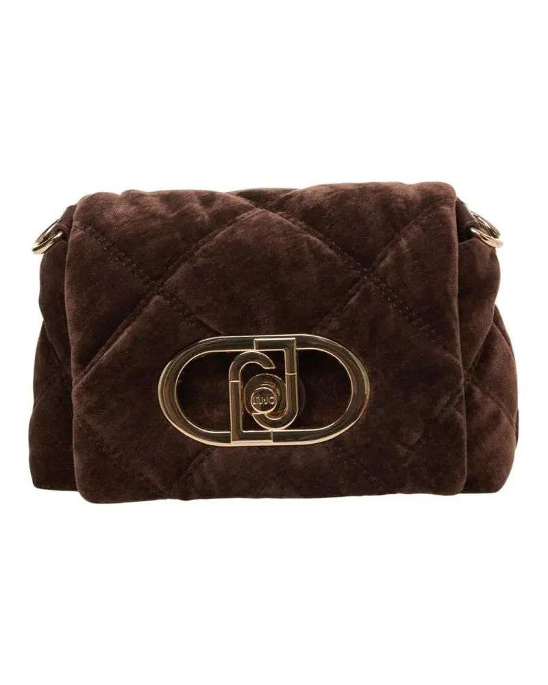 Liu Jo Hobo Bags 'Lapuffy' Quilted Crossbody Bag schwarz Schwarz