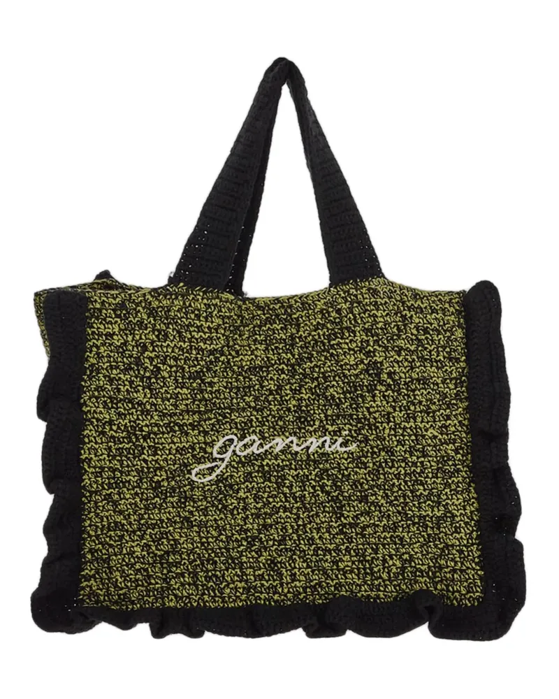 Ganni Shopper  - A5812 - 099 GANNI Borse... Nero schwarz Schwarz