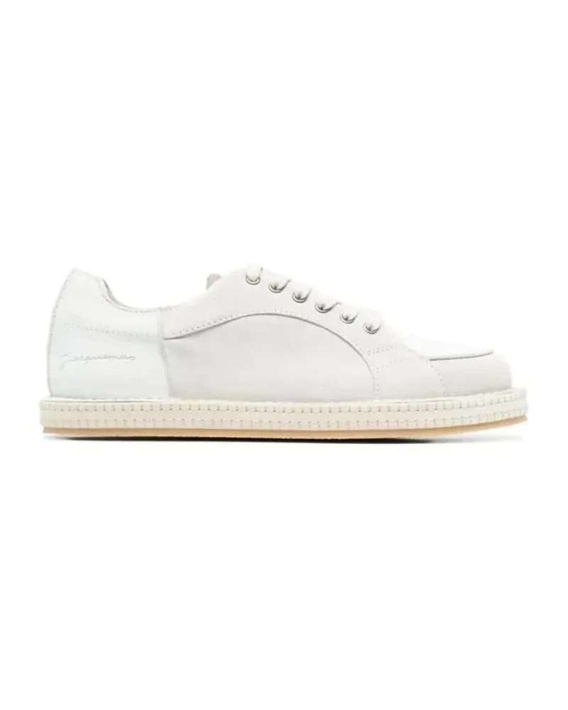 Jacquemus Low-Top Sneaker Les Chaussures Blé Sneakers weiß Weiß