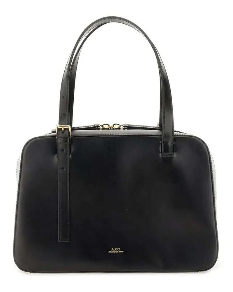 A.P.C. Hobo Bags "Virginie Box" Bag schwarz Schwarz