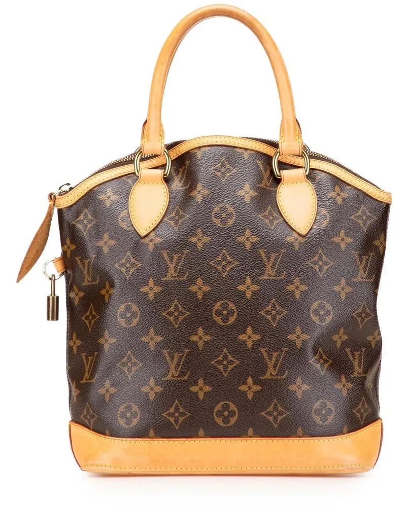 Louis Vuitton Crossbody Bags Monogram Lockit PM braun Braun