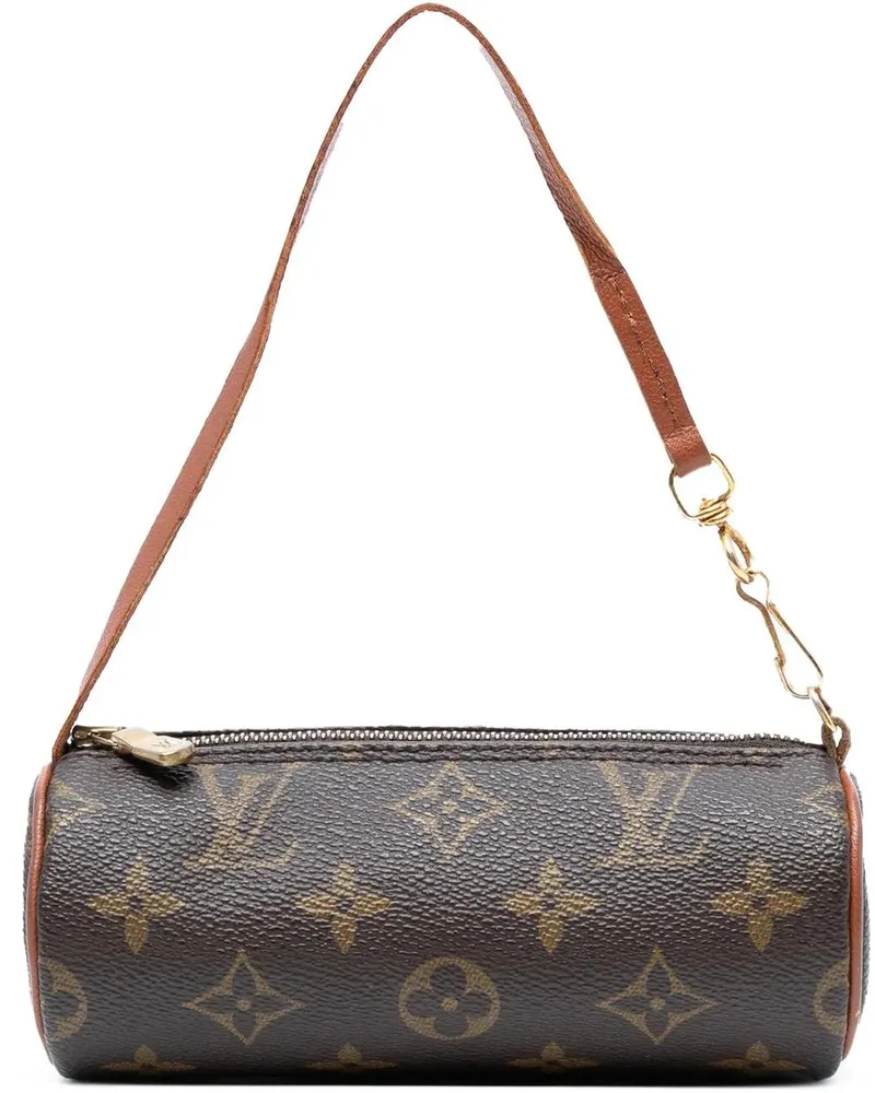 Louis Vuitton Crossbody Bags Monogram Papillon Pochette braun Braun