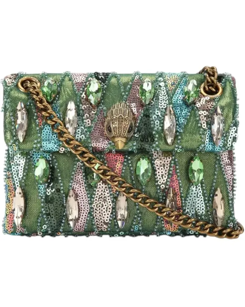 Kurt Geiger Hobo Bags Sequin Mini Kensington Tas grün Grün