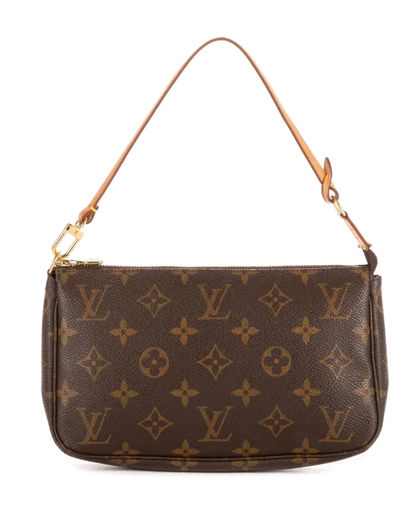 Louis Vuitton Crossbody Bags Accessory Pouch braun Braun