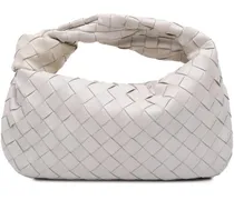 Hobo Bags Mini Nappa Intrecciato Jodie weiß