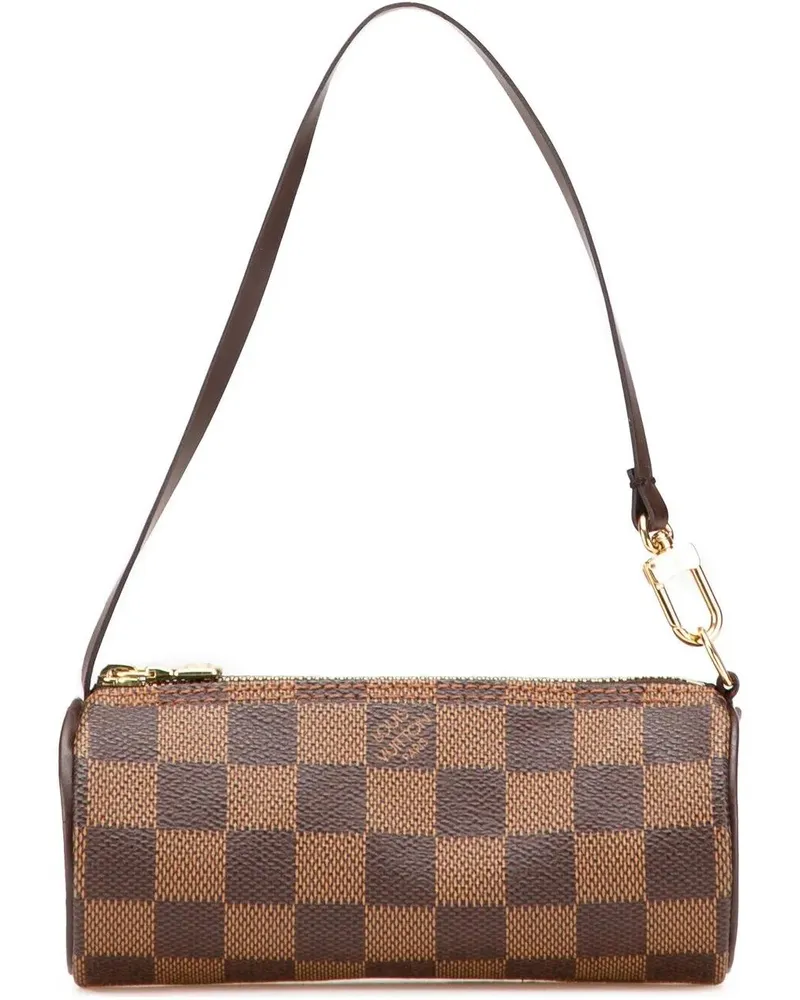 Louis Vuitton Crossbody Bags Damier Ebene Papillon Pochette braun Braun