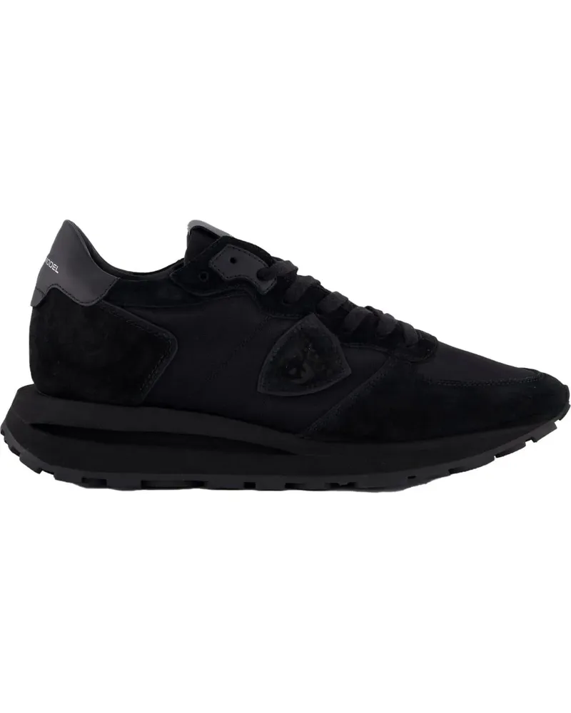 Philippe Model Low-Top Sneaker Heren Tropez Haute Low Man schwarz Schwarz