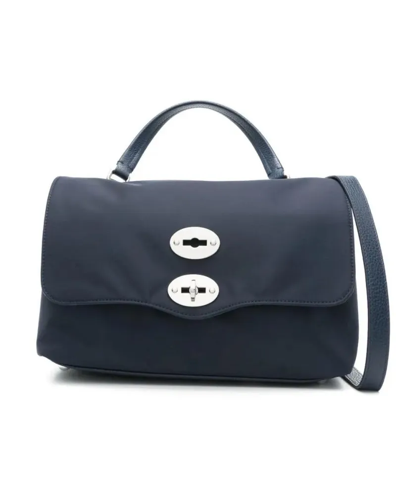 Zanellato Hobo Bags Small Postina Rimboccata Tokyo Bag blau Blau