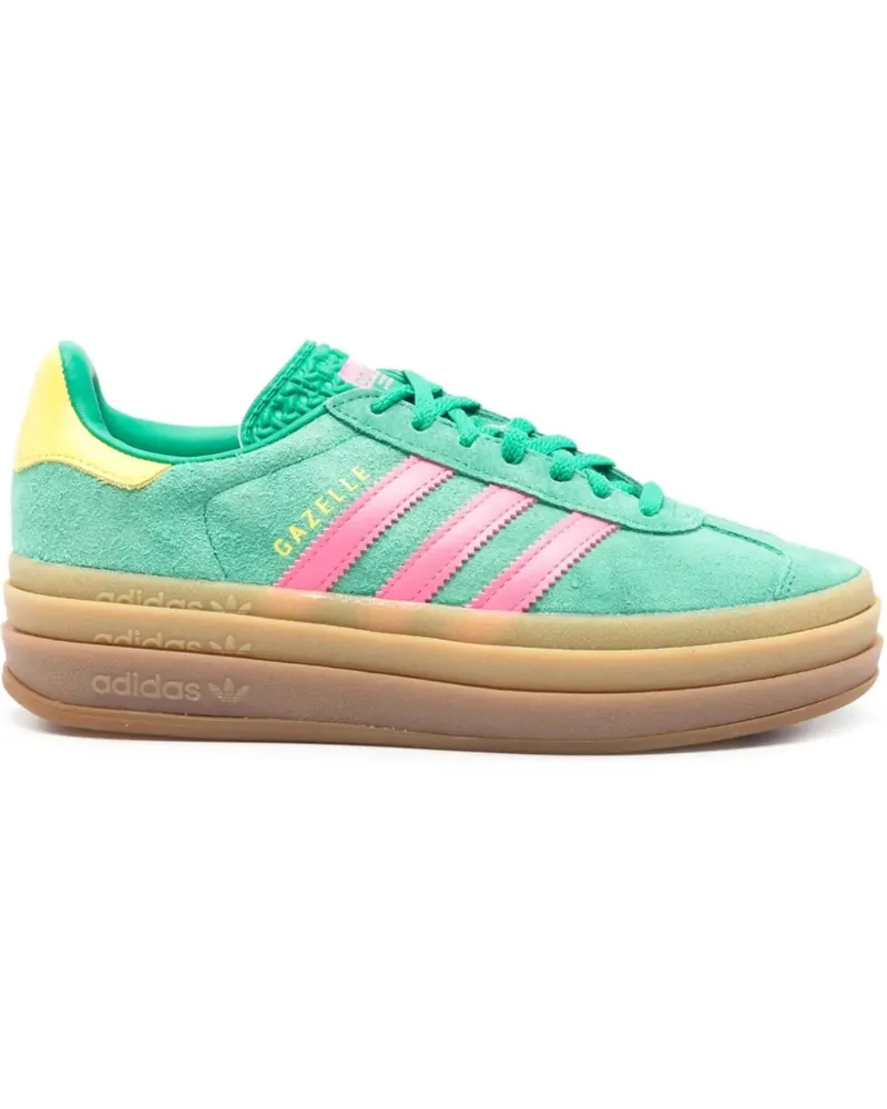 adidas Low-Top Sneaker Gazelle Bold W Cougrn/lucpnk/pursul grün Grün
