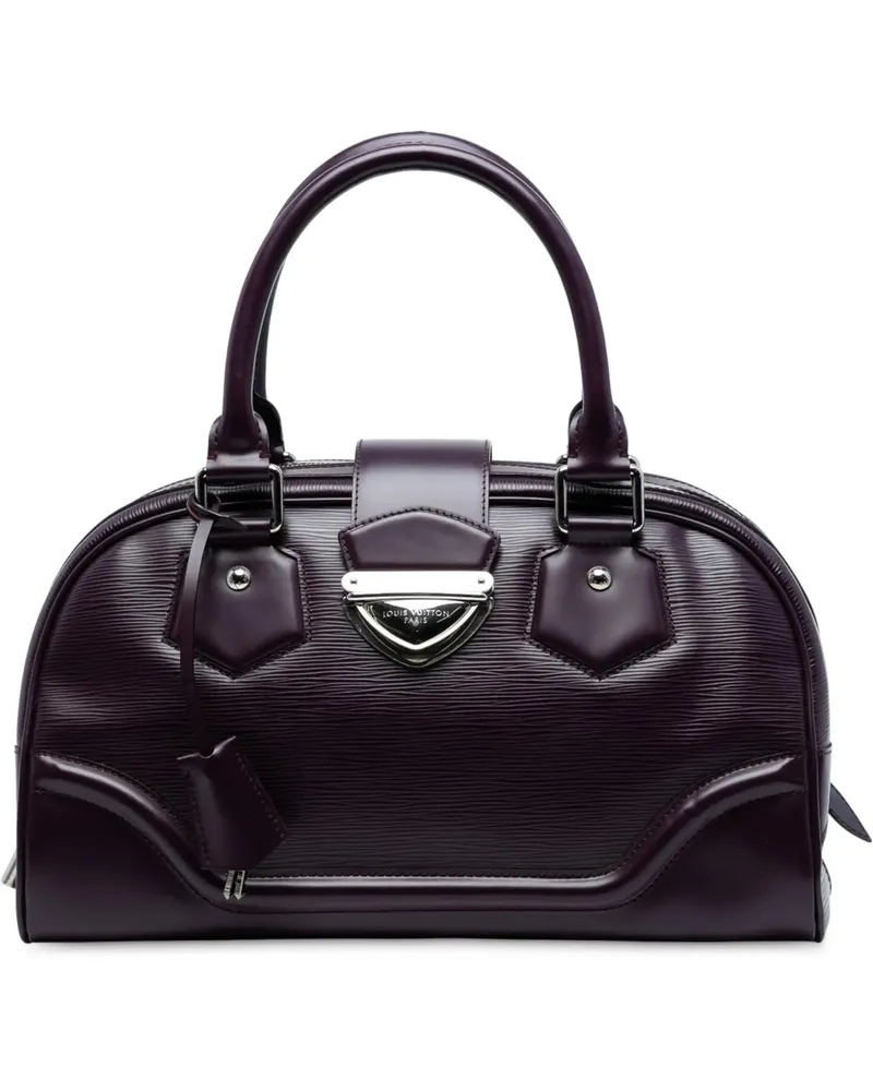 Louis Vuitton Crossbody Bags Epi Bowling Montaigne GM orange Orange