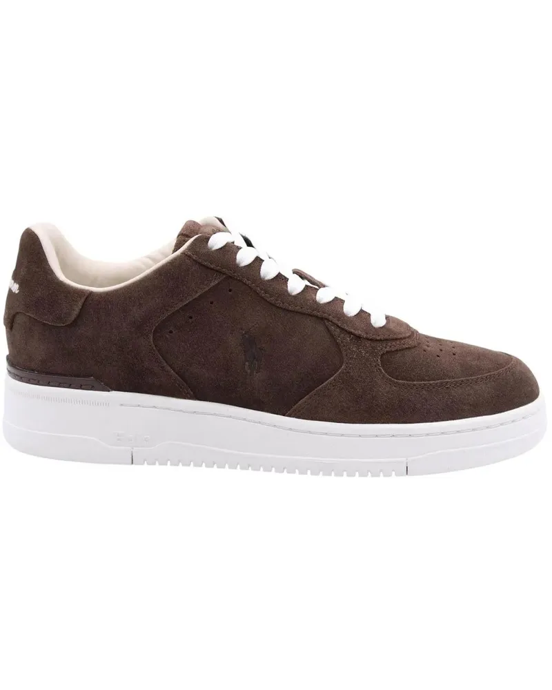 Ralph Lauren Low-Top Sneaker Sneaker Brown braun Braun