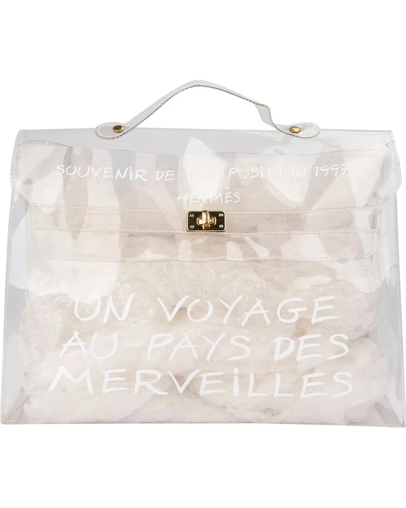 Hermès Crossbody Bags Hermes Transparent Souvenir 1997 Kelly Handbag bunt Bunt