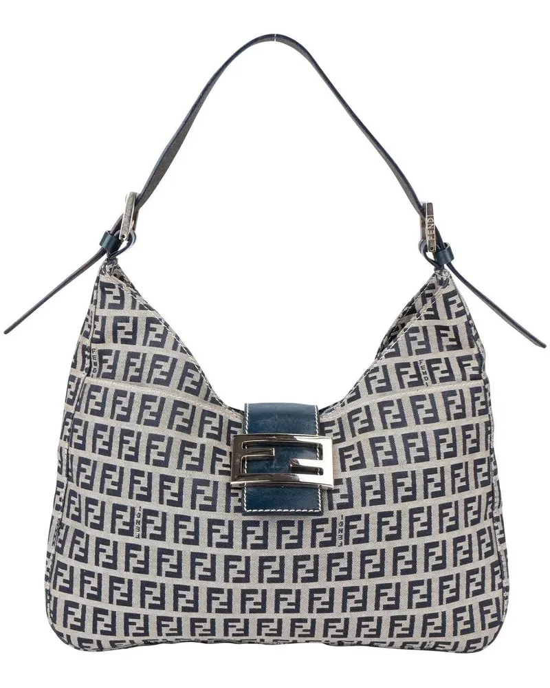 Fendi Crossbody Bags  FF Monogram Baguette Handbag bunt Bunt